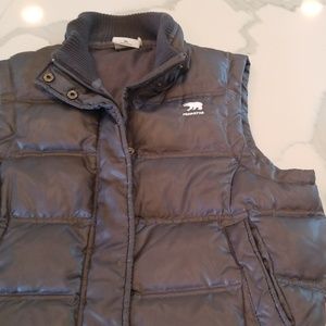 Women's Puffer Vest Charcoal XL